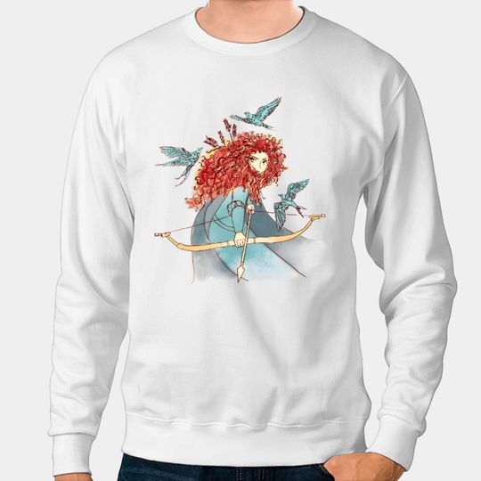 Disney Brave Merida Sweatshirts, Disney Princess Sweatshirts, Brave Princess Sweatshirts