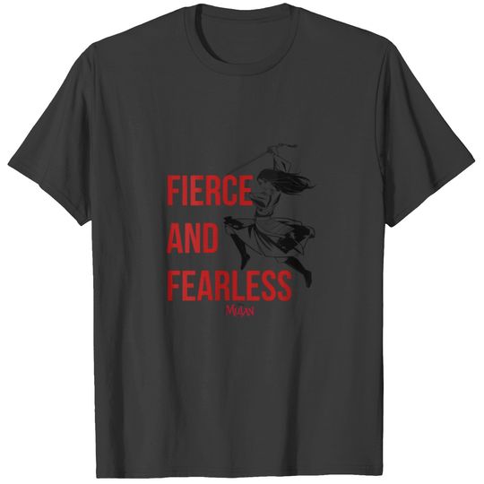 Disney Mulan Live Action Fierce And Fearless T-shirt