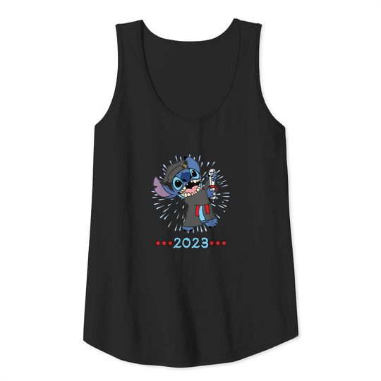 Stitch Graduation 2023 Tank Tops/Disney Stitch Graduation Toddler Tank Tops