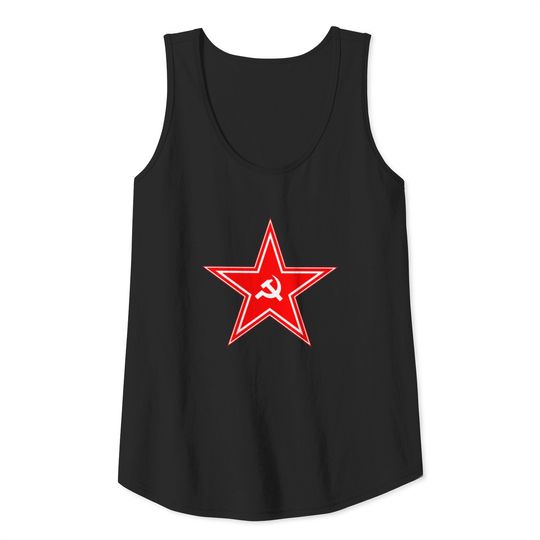 Soviet Union Star Tank Top