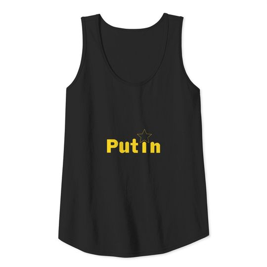 Putin USSR Soviet Russia CCCP Communism Tank Top