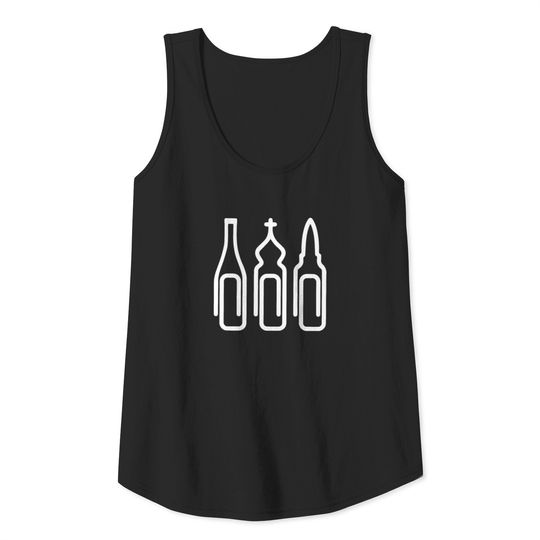Russia Putin Vodka Church Bullet Orthodox Soviet R Tank Top