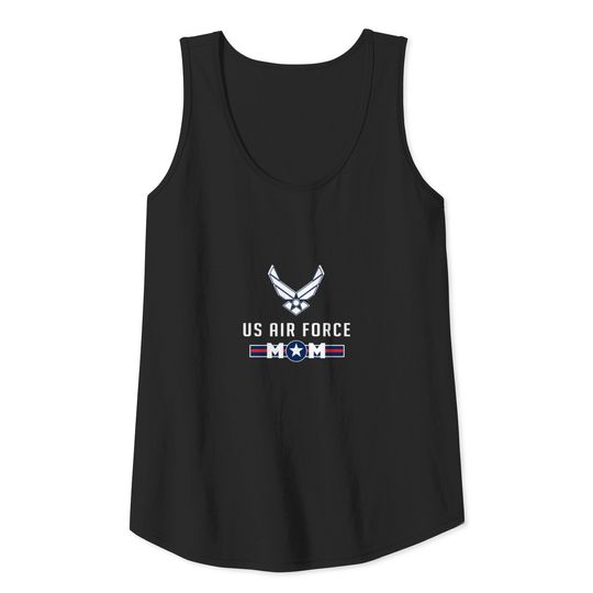 Proud Us Air Force Mom Sweat Shirt Military Pride Tank Top