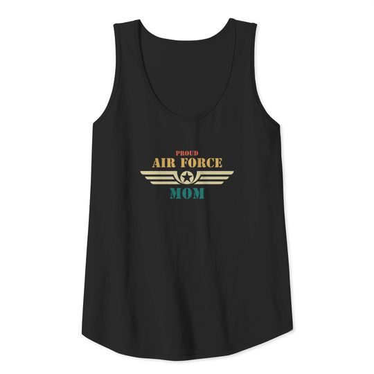 proud air force mom Tank Top