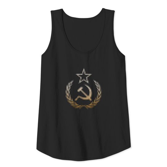 Soviet Star, Hammer and Sickle Tank Top