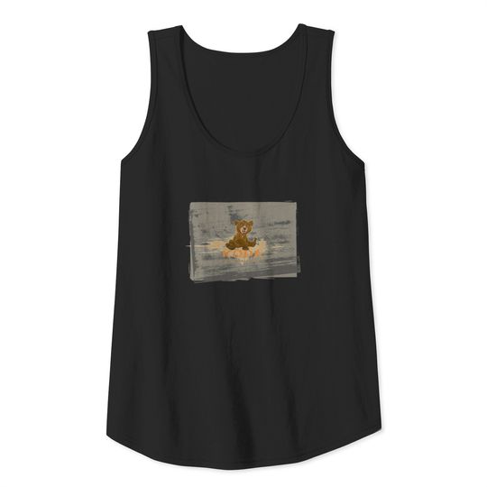 Discover Brother Bear's Koda sitting Disney Tank Top