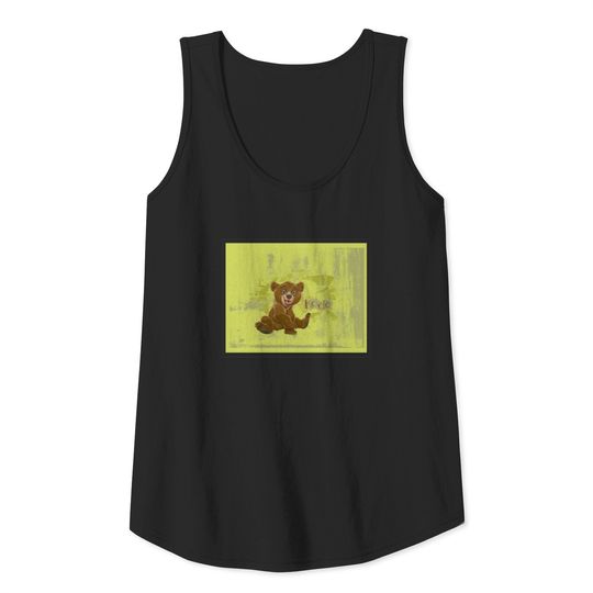 Discover Brother Bear's Koda Sitting Disney Tank Top