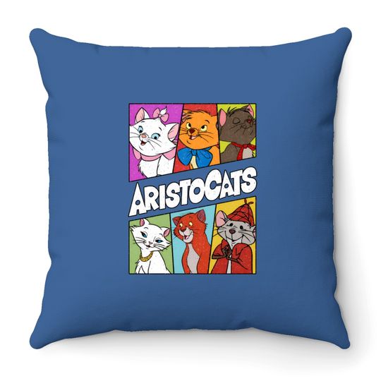 Discover Disney Aristocats Throw Pillows, Disney Cat Lovers