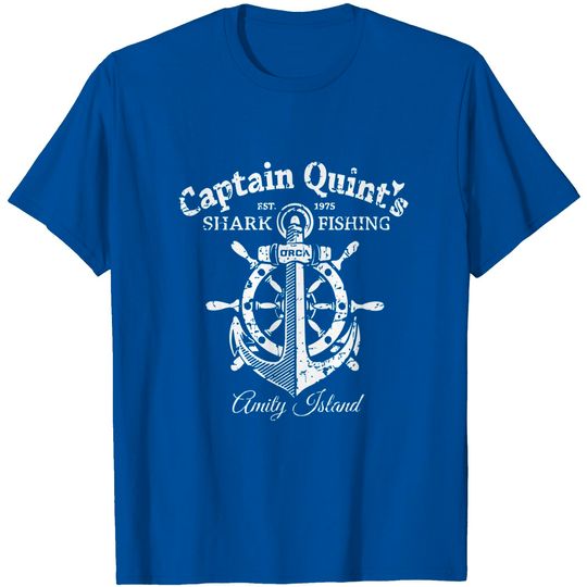 Captain Quint's Shark Fishing - Jaws - T-Shirt
