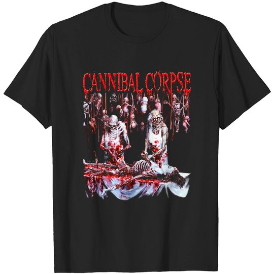 Juakza Cannibal Corpse T Shirt Men's Cotton T-Shirts Fashion Round Neck Short Sleeve Tops Tees