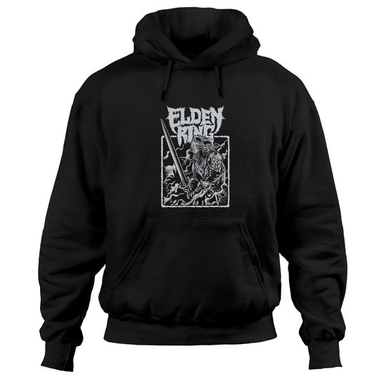 The Tarnished Hoodies Unisex (For Men and Women) Elden Ring Shirt Gamer Shirt Heavy Metal Shirts Video game Shirt Music Retro Dark Souls