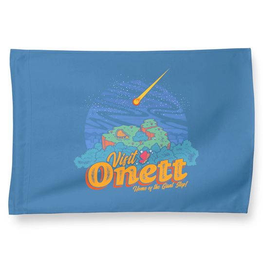 Visit Onett - Earthbound - House Flags