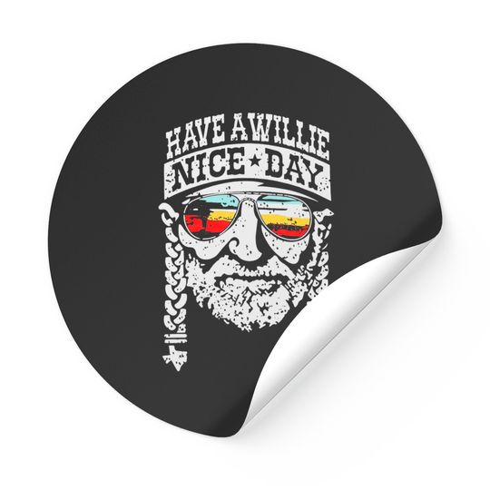 Have A Willie Nice Day, Nelson - Nelson - Stickers
