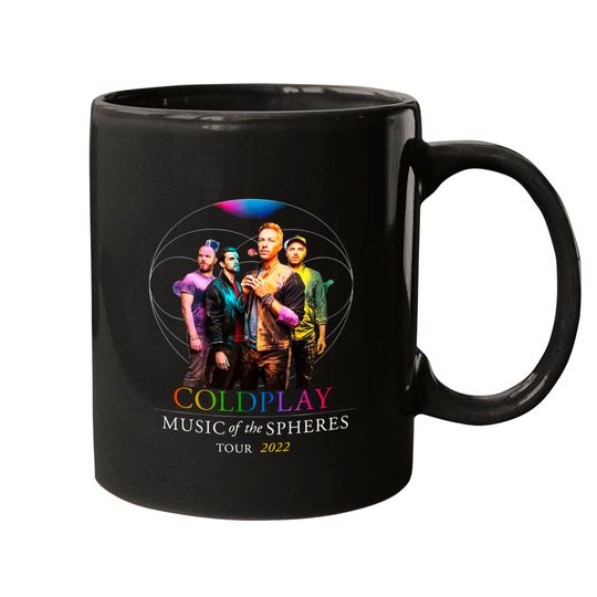 Coldplay world tour 2022 Mugs