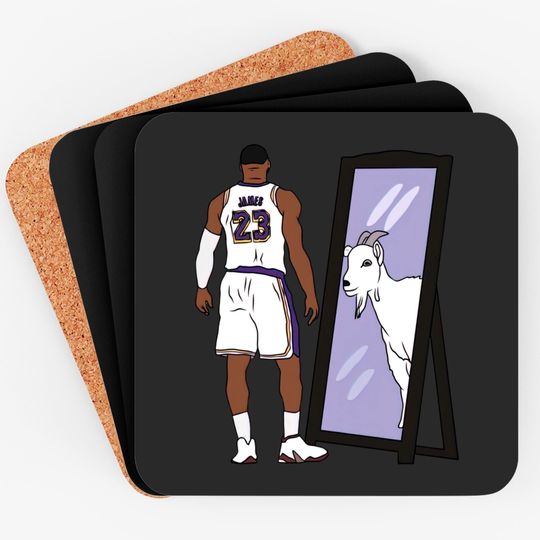 LeBron James Mirror GOAT (Cavs) - Lebron James - Coasters