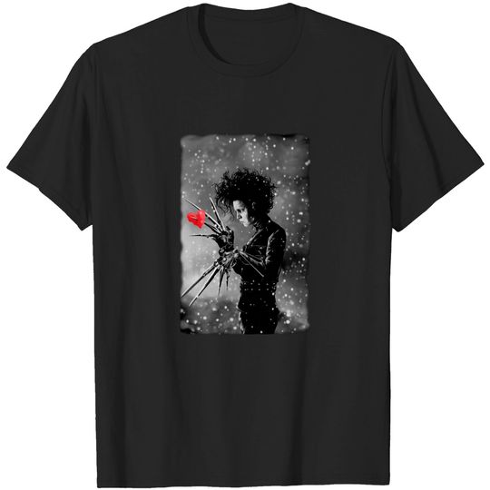 PAPER HEARTS - Edward Scissorhands - T-Shirt