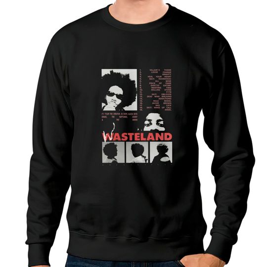 Brent Faiyaz Wasteland Sweatshirt, Brent Faiyaz Vintage Sweatshirt