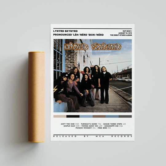 Lynyrd Skynyrd - Pronounced 'Lh-'nrd 'Skin-'nrd Album Poster