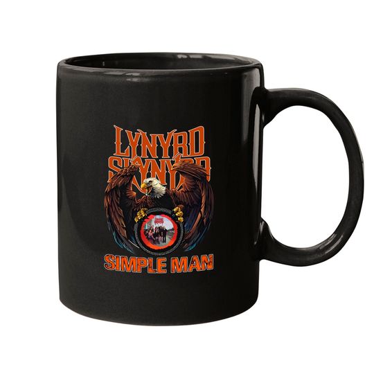 Eagle Lynyrd Skynyrd Band Simple Man Mugs, Lynyrd Skynyrd Vintage Mugs