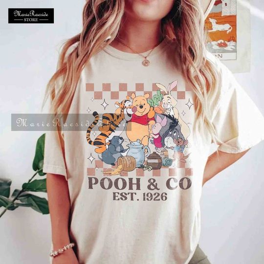 Retro Disney Winnie The Pooh Shirt, The Pooh and Friend