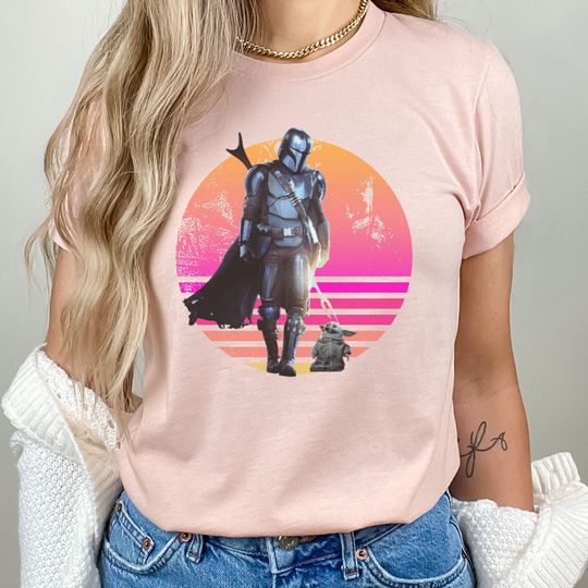 Disney Mandalorian Shirt, Mandalorian Grogu T-Shirt