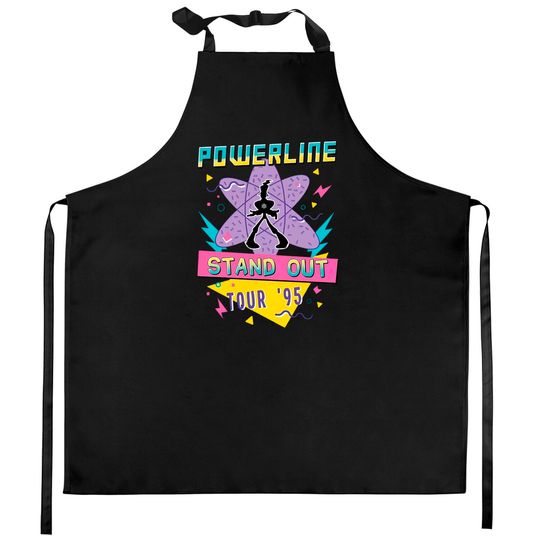 Disney Powerline Stand Out Tour 95 Kitchen Aprons