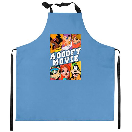 Disney A Goofy Movie Panel Character  Kitchen Aprons