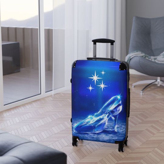 Disney Cinde glass slipper Luggage Covers