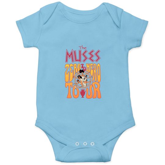 Disney Hercules Diva The Muses Zero to Hero Retro 90s Onesies