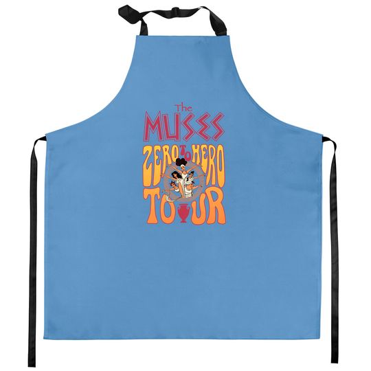 Disney Hercules Diva The Muses Zero to Hero Retro 90s Kitchen Aprons