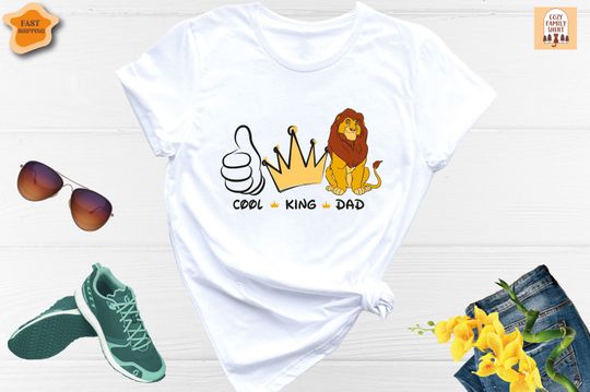 Dad Lion King Shirt, Cool Dad Shirt, The Lion King Disney Father's Day Shirt, Dad Life Shirt