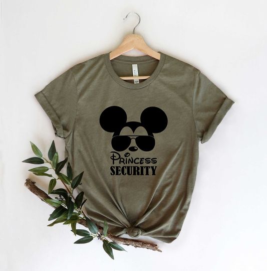 Princess Security Shirt, Disney Dad Shirt, Gift For Dad, Fathers Day Shirt, Boyfriend Agent Tee