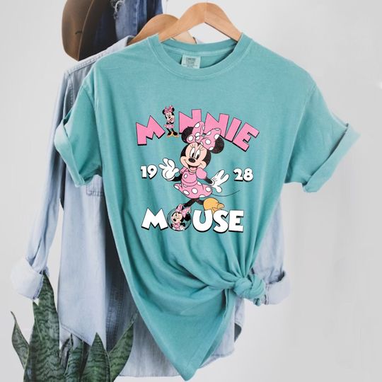Disney Minnie Mouse 1928 Shirt, Disney Girls Shirt,