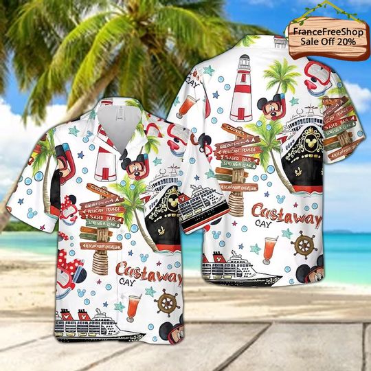 Disney Cruise Hawaiian Shirt, Matching Disney Cruise Hawaiian