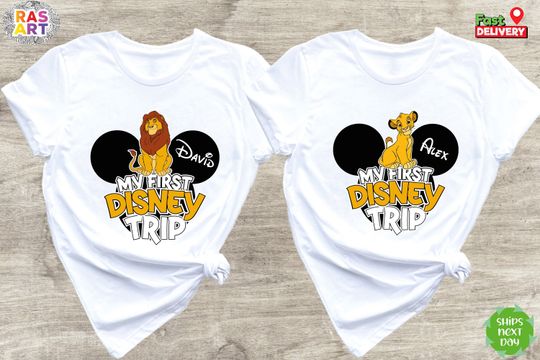 My First Disney Trip Shirt, Lion King Shirt, Animal Kingdom Shirt, Simba & Nala Shirt, Disney Safari Shirt