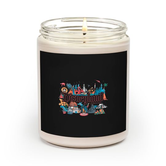 Disneyland Resort Scented Candles, Disneyland Scented Candles