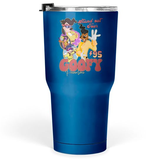 Disney Retro 90s A Goofy Movie Powerline Stand Out Tour 94 Comfort Tumblers 30 oz