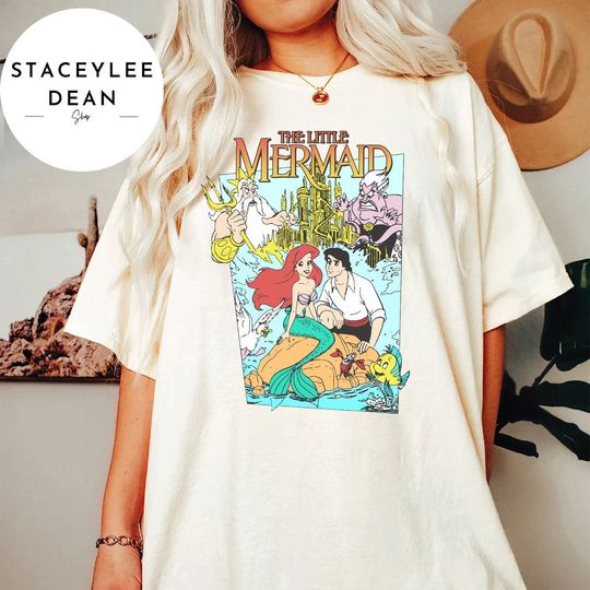 The Little Mermaid Shirt, Disney Princess Shirt
