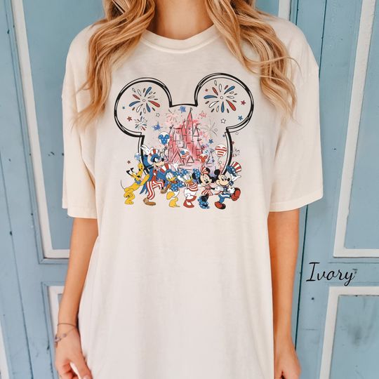 Disney Mickey and Friends 4th of July Shirt, Happy Fourth of July