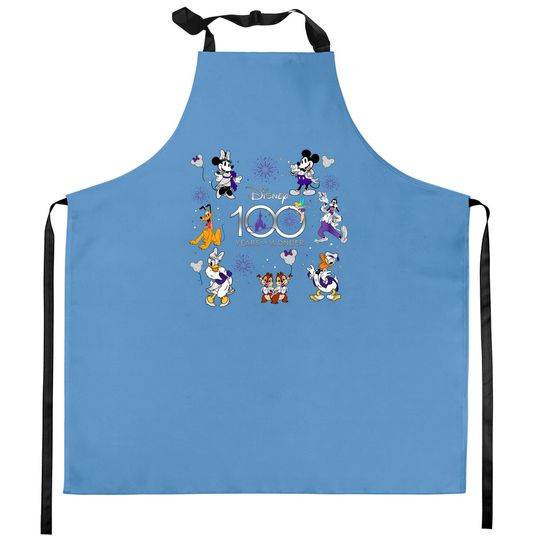 Disney 100 Years of Wonder Kitchen Aprons, Disney 100th Anniversary Kitchen Aprons
