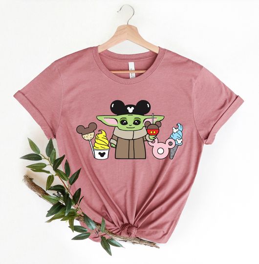 Discover Baby Yoda Disneyland Snacks Shirt, Star Wars, Disneyland Shirt