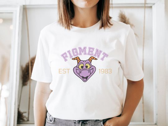 Figment, figment T-shirt, journey into imagination, Disney tee, matching Disney T-shirt