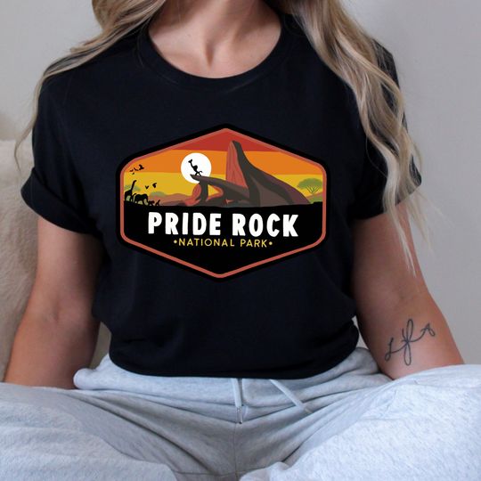 Lion King Disney T-Shirt, Pride Rock National Park Shirt, Disney Simba Shirt, Disney Lion King Shirt