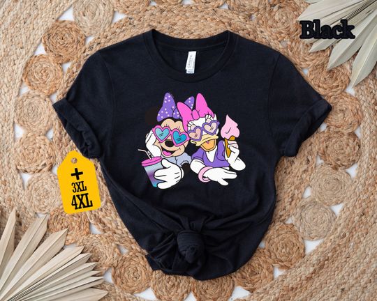 Minnie Mouse And Daisy Duck Shirt, Disney Shirt, Disney Mickey Mouse Friends Shirt, Disney World Shirt