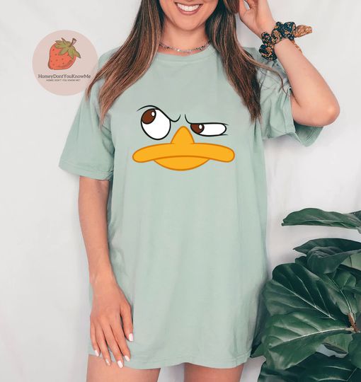 Perry the platypus Big Face Disney Shirt, Disney family shirt, Disney trip shirt