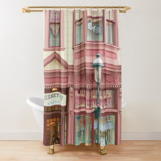 Tokyo Disneyland Travel Shower Curtain
