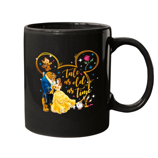 Disney Beauty And The Beast Mugs, Belle Princess And The Beast Mugs