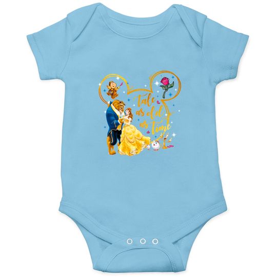 Disney Beauty And The Beast Onesies, Belle Princess And The Beast Onesies
