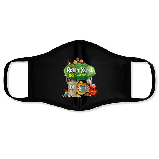 Disney Robin Hood Classic Face Masks, Robin Hood Face Masks