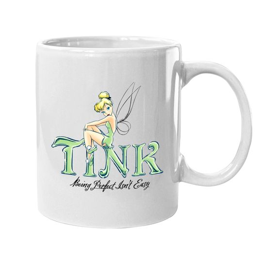 Vintage Disney Tinker Bell Comfort Colors Mugs, Disneyworld Mugs